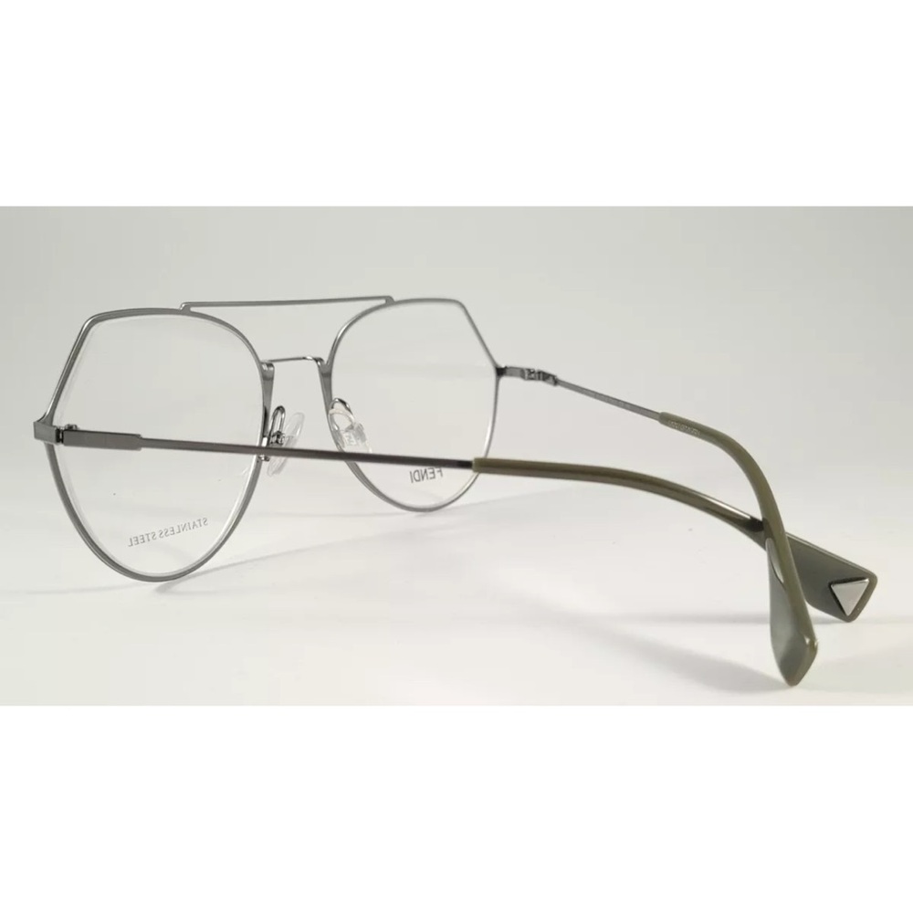 Fendi Eyeglasses Eyeglasses in silver - Picture 4 of 9